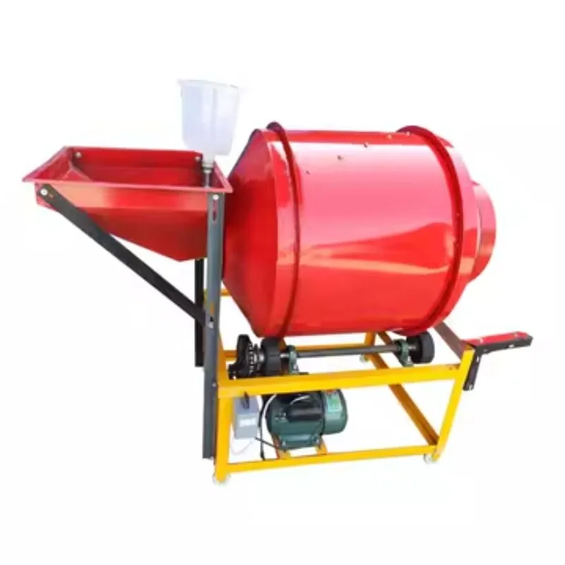 Horizontal seed mixer peanut wheat corn rice multifunctional seed coating machine feed mixer powder  Agricultural Machinery
