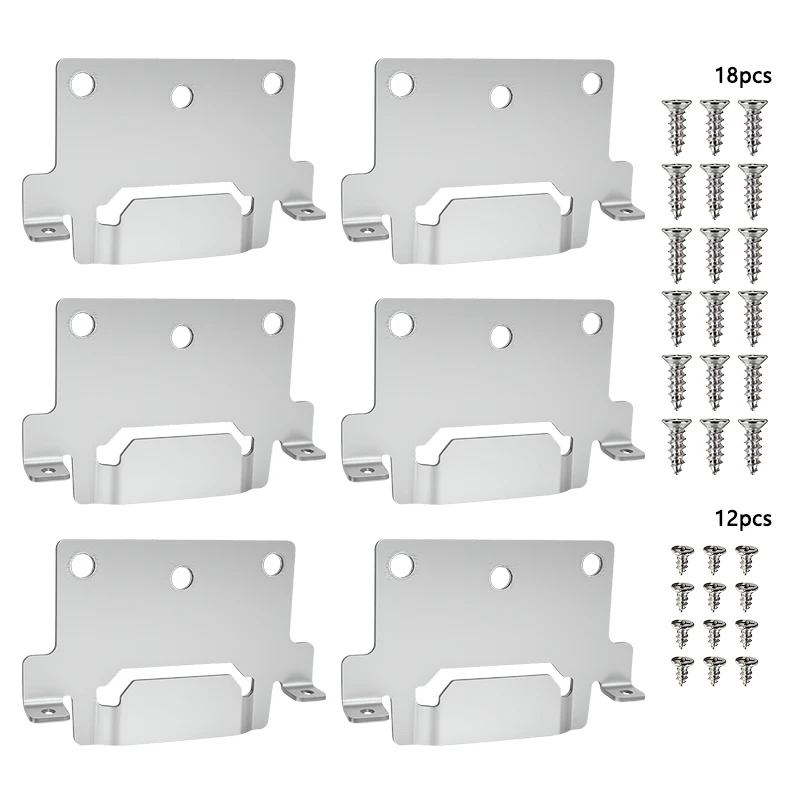 

6Sets For Ikea Skorva Midbeam Bed Monunting Brackets With Fitting Screws Camper Conversion Brackets 116791 Camping Caravan