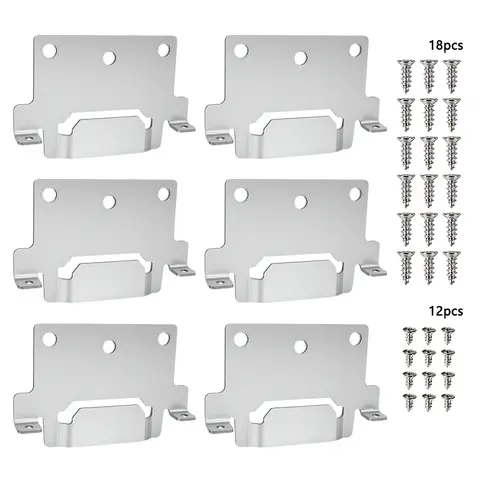 6Sets For Ikea Skorva Midbeam Bed Monunting Brackets With Fitting Screws Camper Conversion Brackets 116791 Camping Caravan