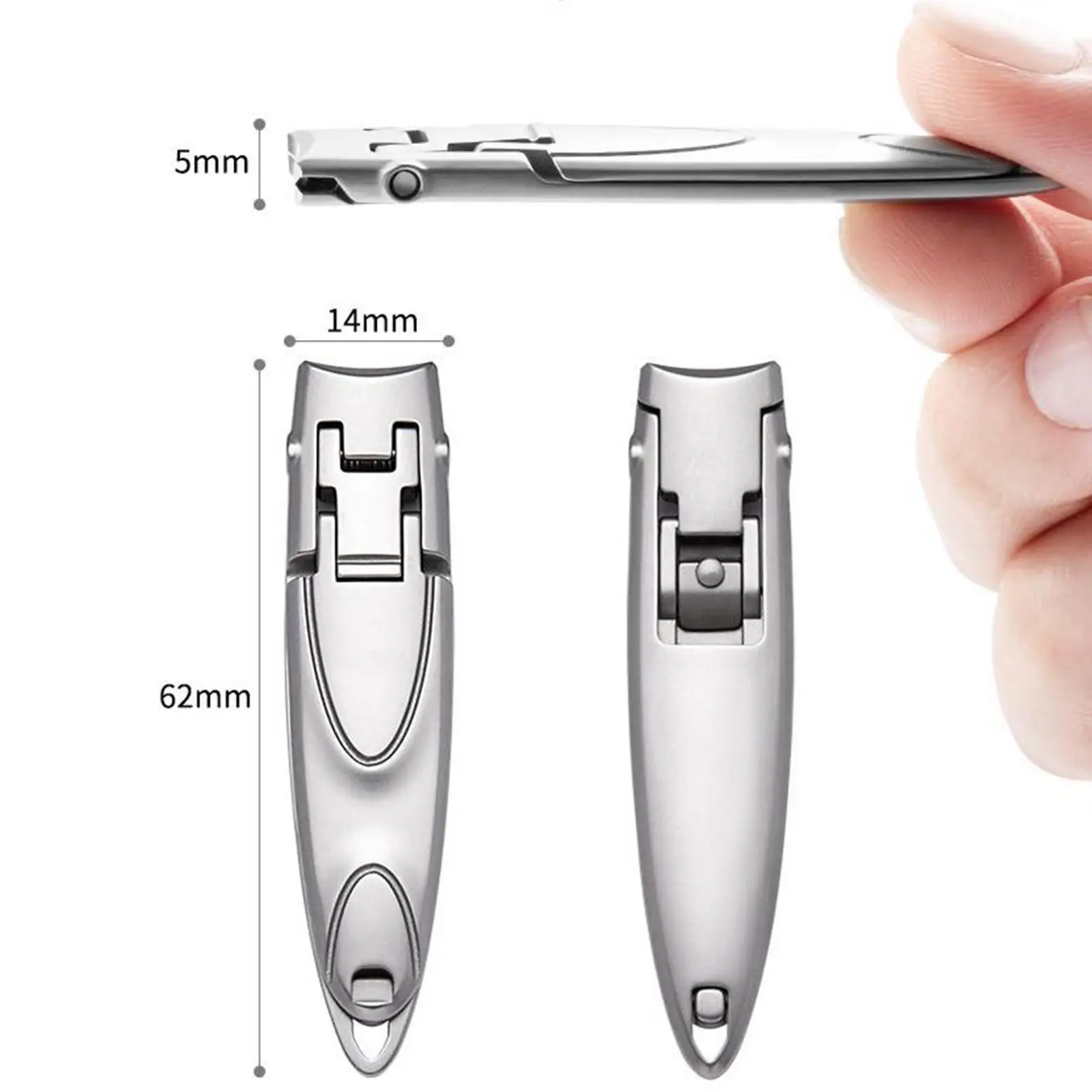 กรรไกรตัดเล็บ เครื่องมือแต่งเล็บ กรรไกรตัดเล็บเท้า เปิดกว้างสําหรับเด็กกลางแจ้ง