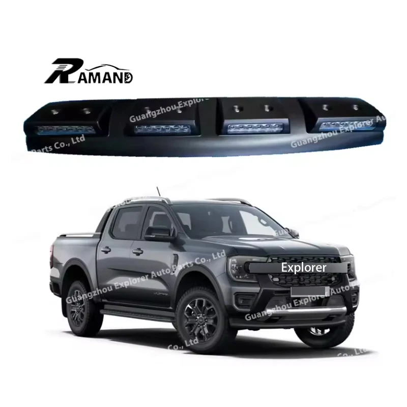 

ABS Roof Spoiler Light for Ranger T9 Car Offroad Led Light Bar Exterior Accessories for Ranger T9 Roof Rack Light