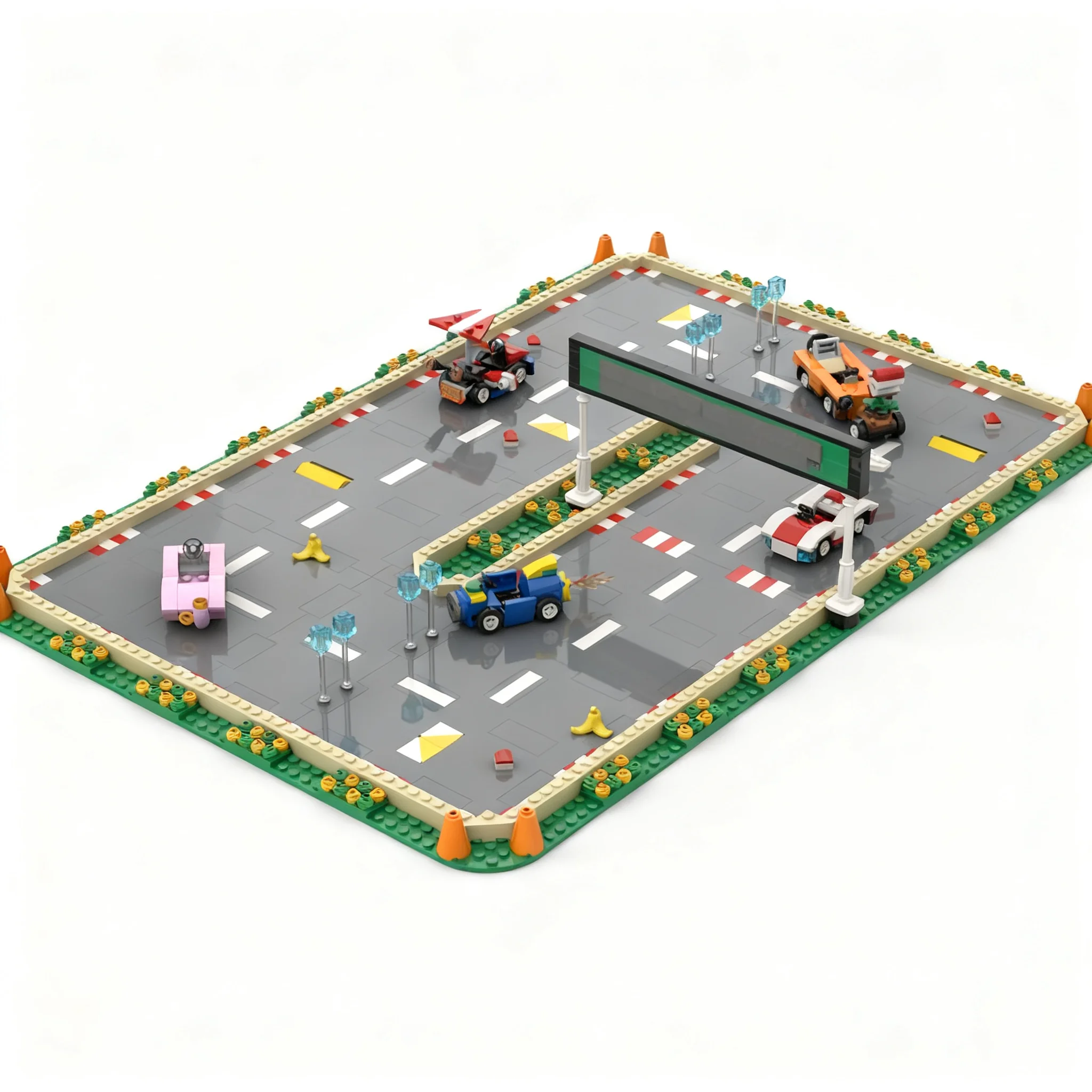 896 pezzi MOC MINI Kart di Mar - Building Block Mini recensione e prezzo