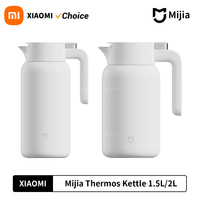 NEW XIAOMI Mijia Thermos Kettle Vacuum Insulated Bottle for Hot/Cold Drinks 1.5/2.0L 60oz Coffee Carafe Hot Water Tea Dispenser