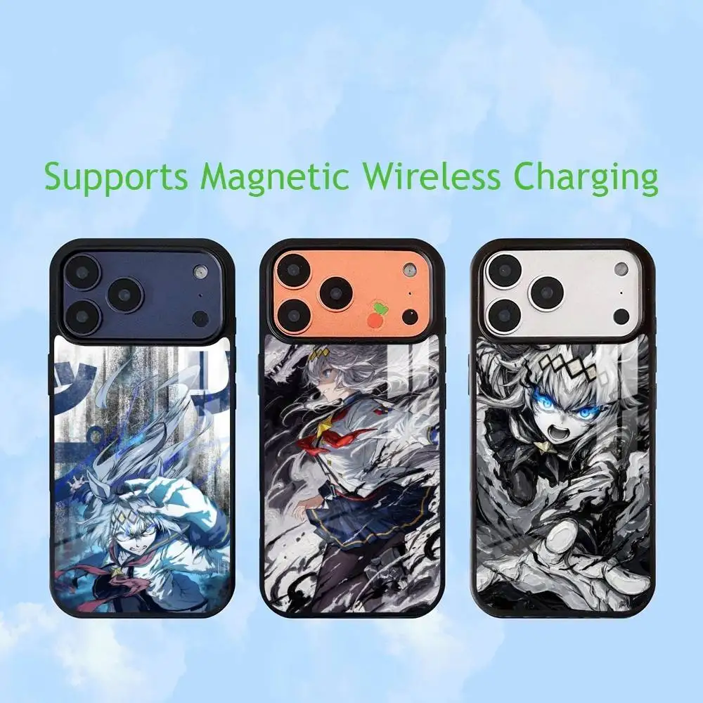 Cute Girl Oguri Cap Kawaii  Phone Case For iPhone17,16,15,14,13,12,11 Plus,Pro Allows magnetic wireless charging