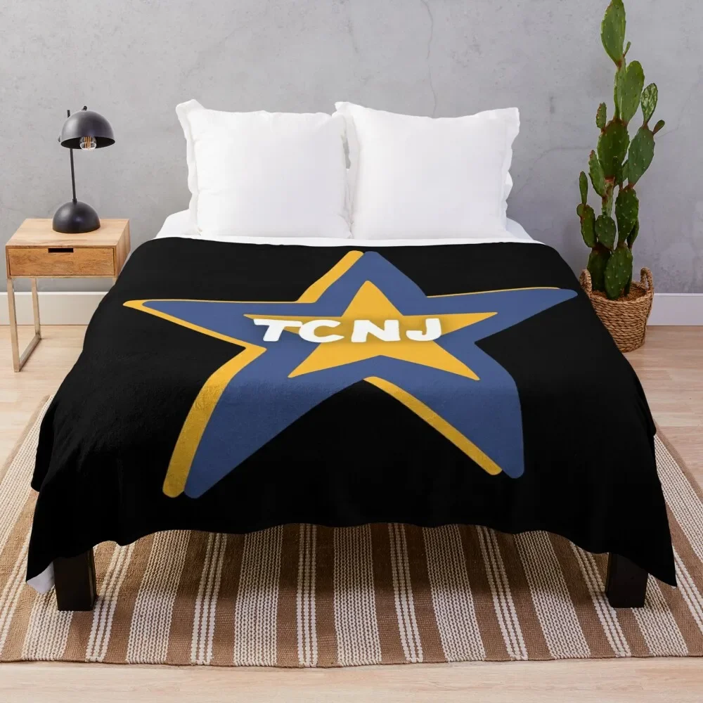 

TCNJ Star Throw Blanket Travel Winter beds Blankets