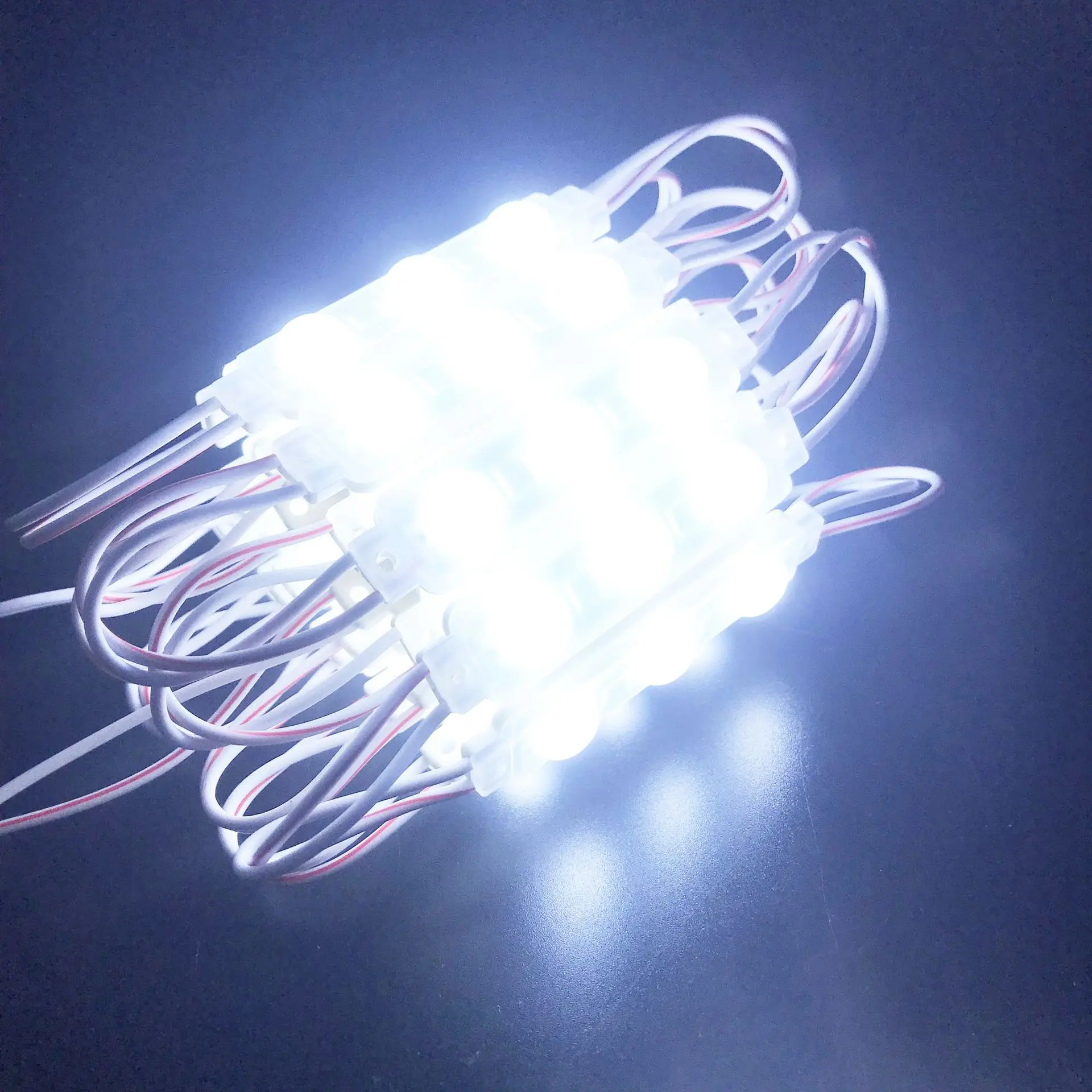 

LED light module waterproof for signs IP68 DC12V 1.2W SMD 2835 3 led 70mm*15mm*8mm