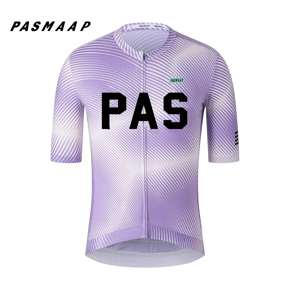 PASMAAP Midsummer Cycling Jersey MTB Road Bicycle Shirt High Quality Pro Team Short Sleeve Bike Clothes Maillot Ciclismo Hombre