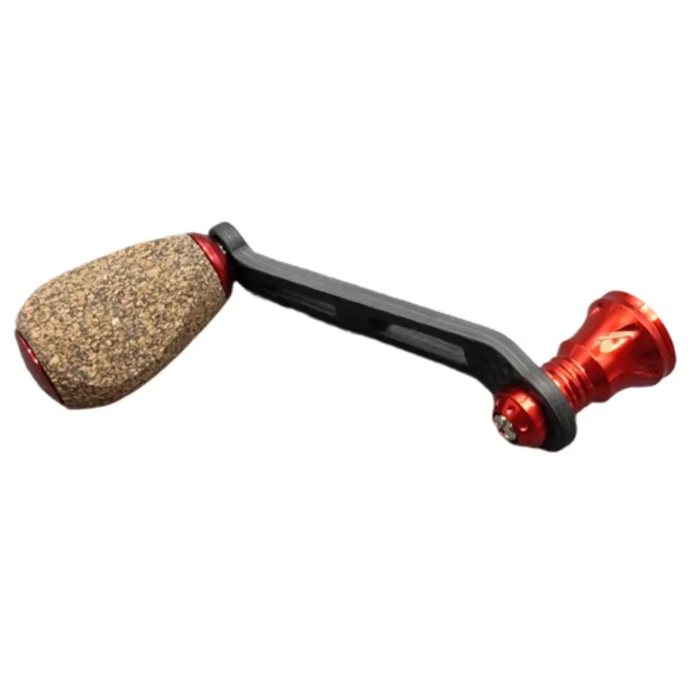 

Fishing Gear Upgrade Gold Fishing Accessories Carbon Fibre Fishing Handle Carbon Rubber Handle Knob Size 36*23mm Lightweight 21g