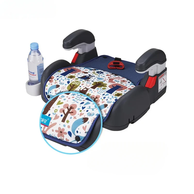 EG95 High Back Booster Seat, Portable Child Safety Chair for 1-12 Years, Adjustable Infant Car Seat, Comfortable Travel Booster