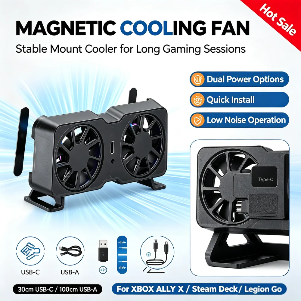Magnetic Cooling Fan For Steam - Console Cooling Fan 评论和价格