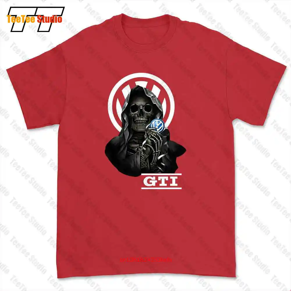 Skull With Gti Logo T-shirt Tee HPGX