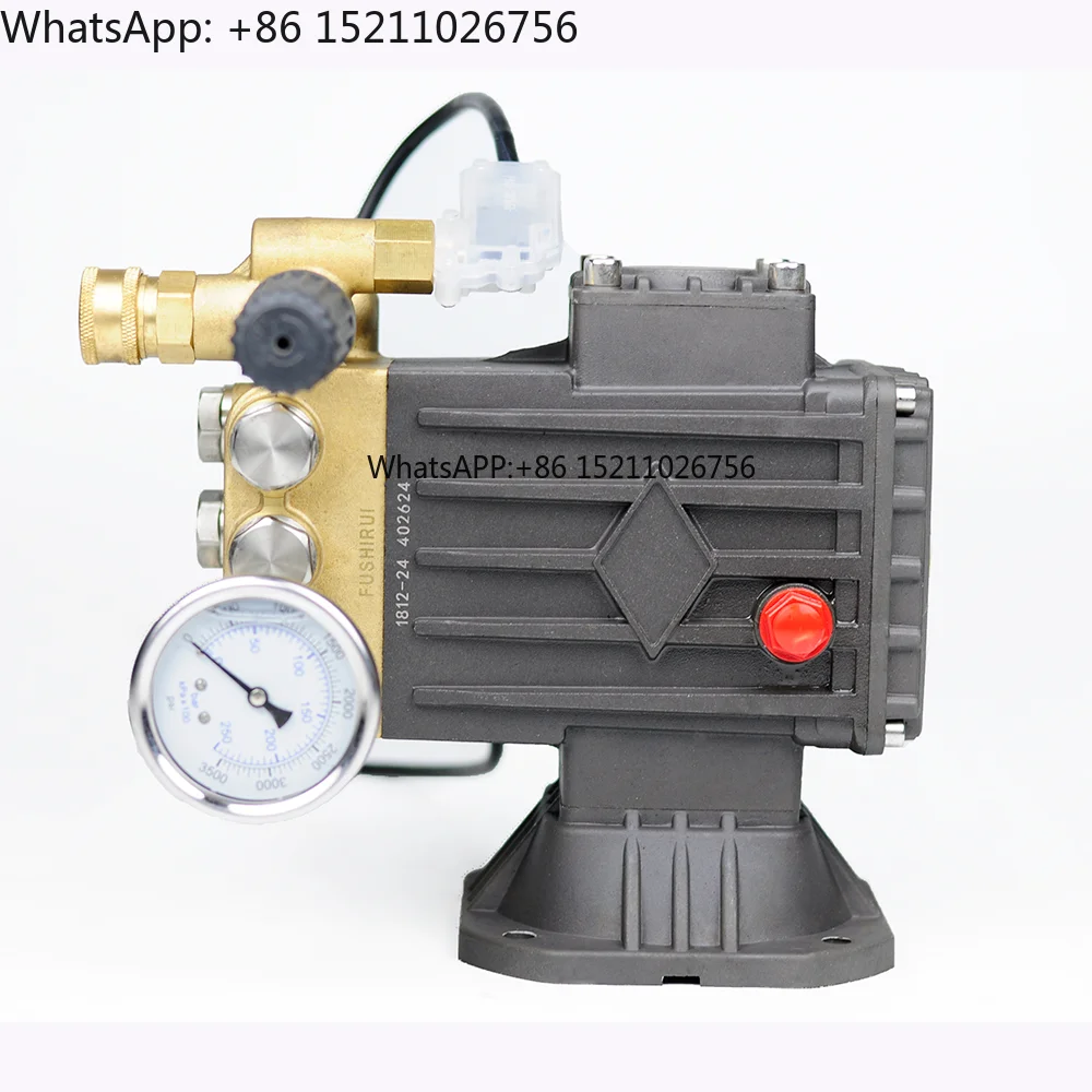 Auto Switch High-Pressure 150 Bar Motor Plunger Pump Cut-Off Switch Piston Pump for Wastewater Treatment Cleaning Machine