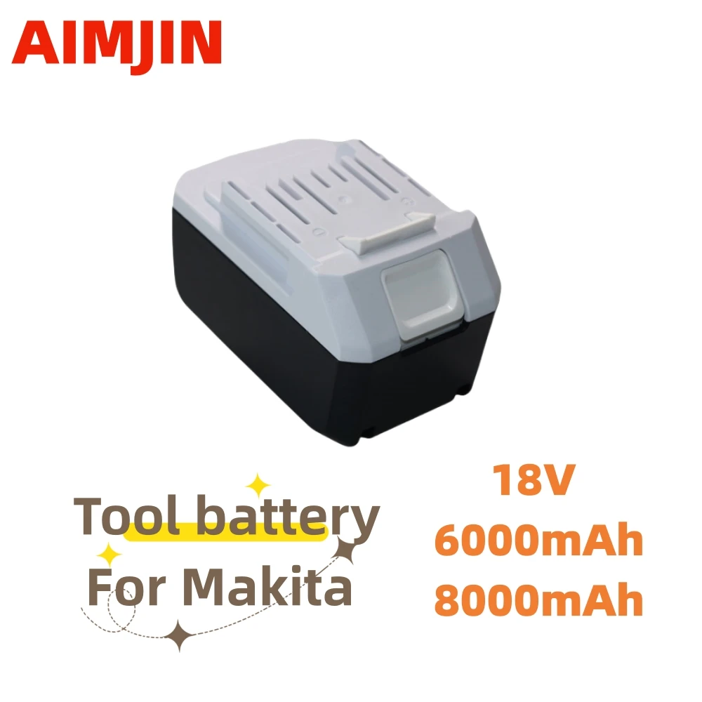 

18V 6000/8000mAh Li-ion Battery For Makita BL1813G BL1811G BL1815G BL1820G Series Replace