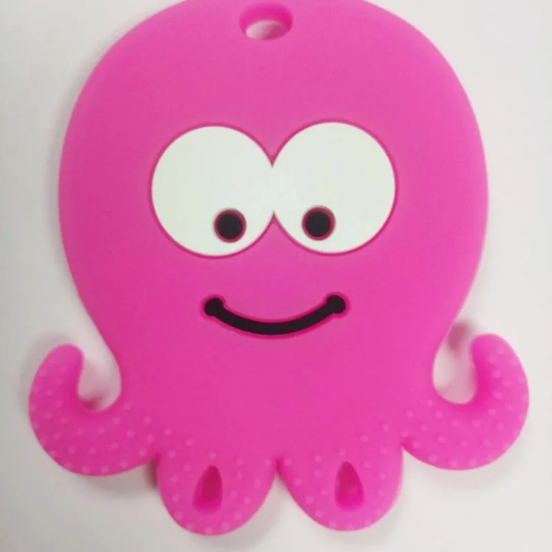 Octopus Silicone Baby Teethers for 0-3T Baby Dental Care