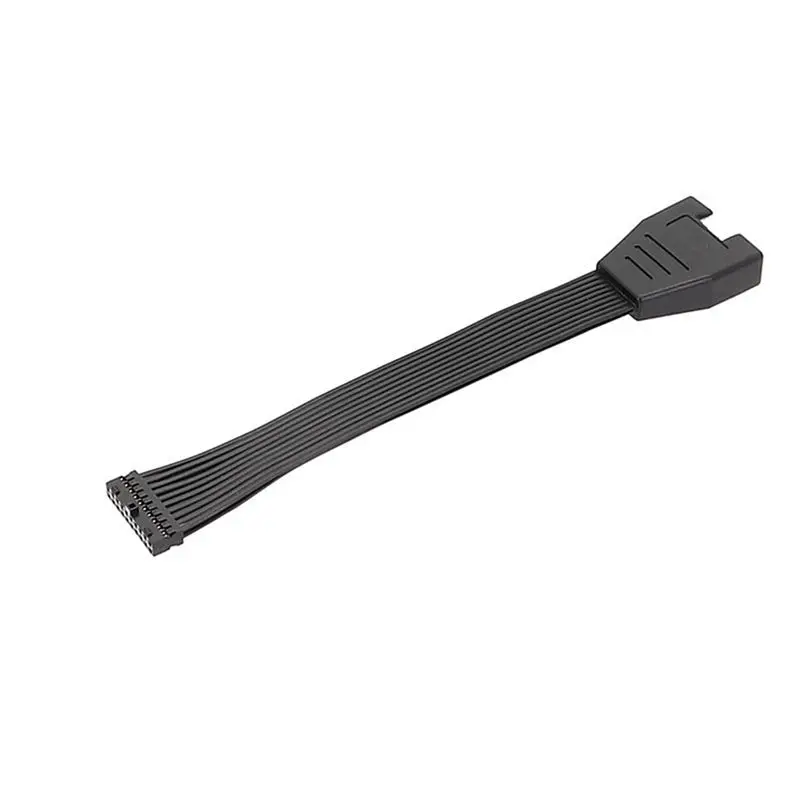 AS95 USB 3.0 20 Pin Female to Male Extension Cable 15cm for DELL Motherboard Internal Flat Ribbon Wire