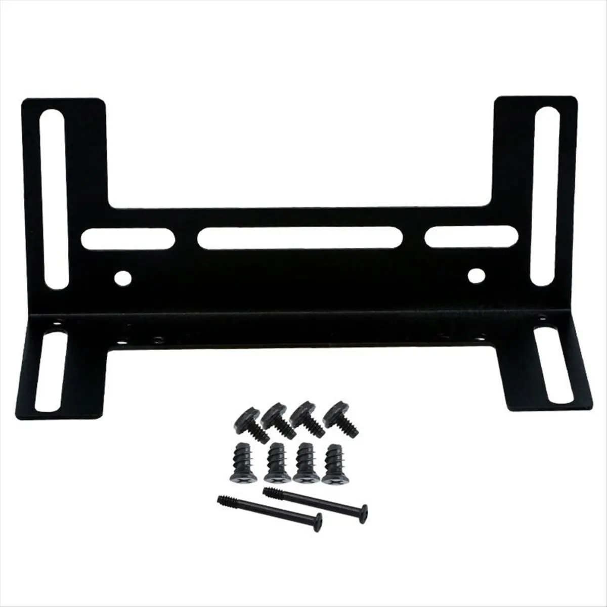 CANING- 120mm RAM Module Cooling Pump Radiator Support Drainage Reservoir Mount Bracket Holder Heatsink Fan Holder Stand Black