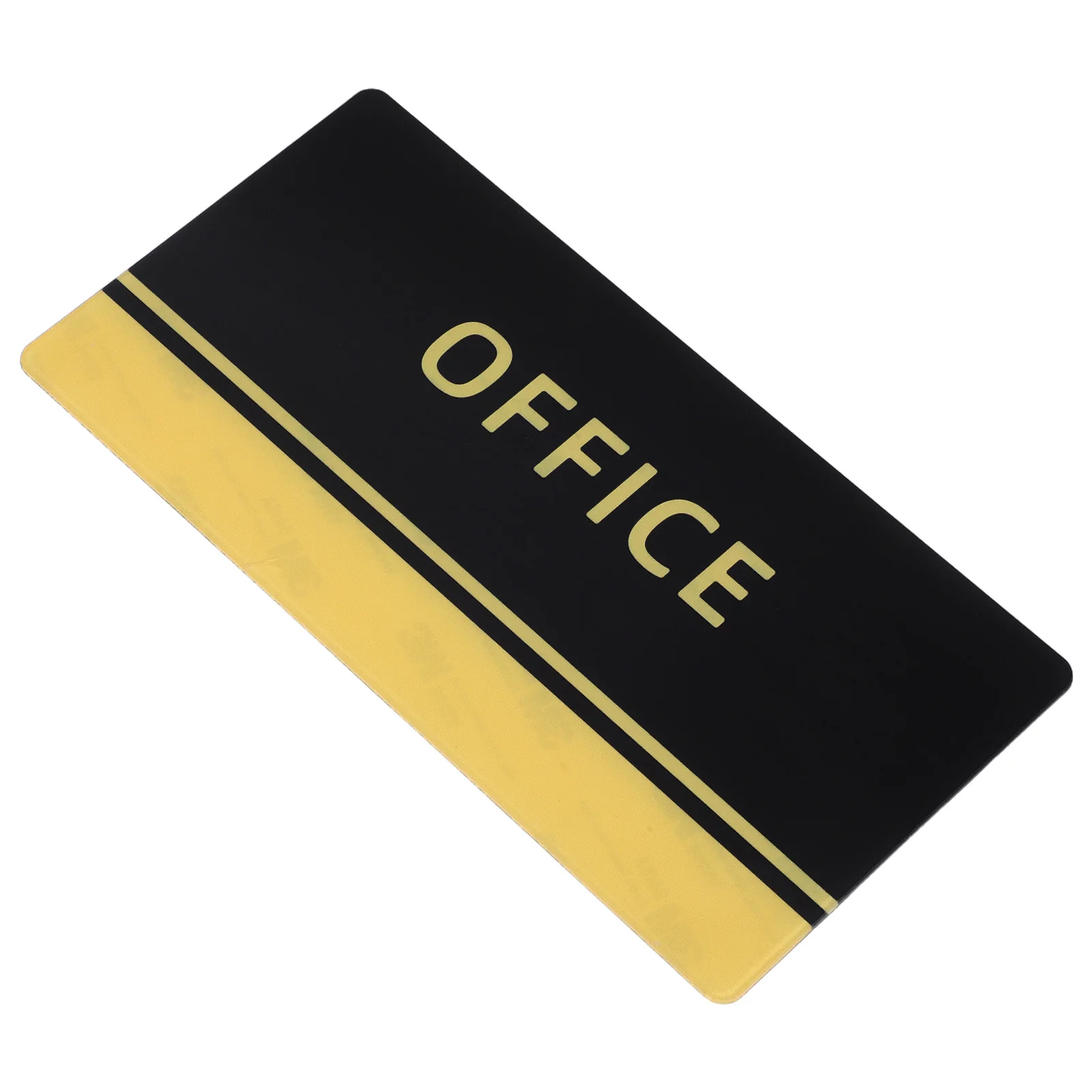 

Office Door Sign Acrylic Material Sleek Design Clear Labeling for Meeting Room Reception Wall Name Plate Business Office