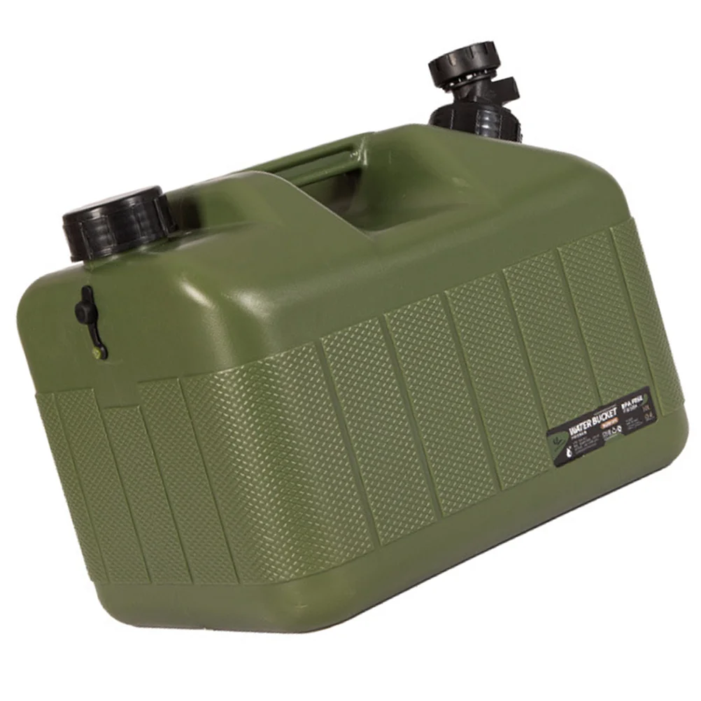 

1Set Camping Water Storage Container Water Jug Portable Durable Pe Bucket with Faucet Outdoor Drinking Use Outdoor Supply