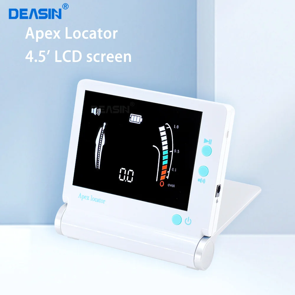 Dental Endodontic Apex Locator Micropex Mini Root Canal Measurement 4.5' LCD Portable Machine Oral Endo Surgical Instruments