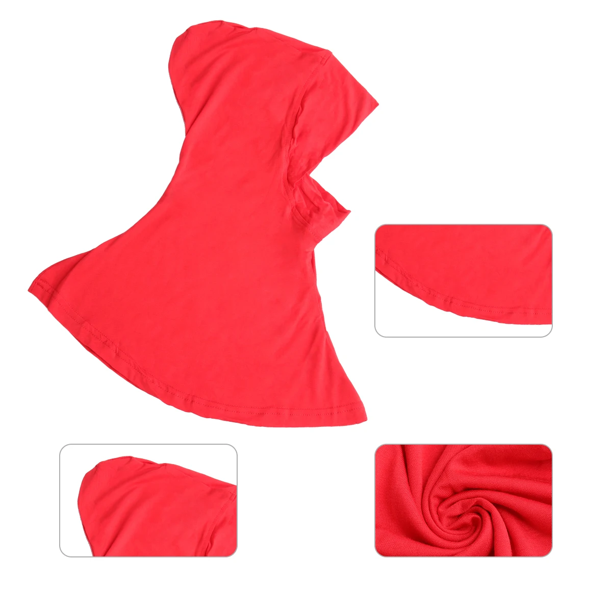 

Muslim Hijab Cap Lightweight Stretchable Breathable Inner Cover Arab Scarves Shawl Beach Bandana Muffler Running Hat
