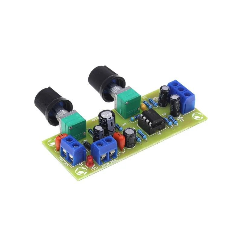 Single Power Supply10-24VSuper Dynamic Bass Boost Front Level Plate Front Finished Board Low-Pass Filter Board Front-Level Tunin