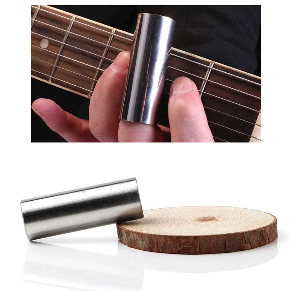 

6 Pcs Guitar Slider Performance Bottle Neck Playing Guitars Accessories Players Bottlleneck Finger Tool Tone