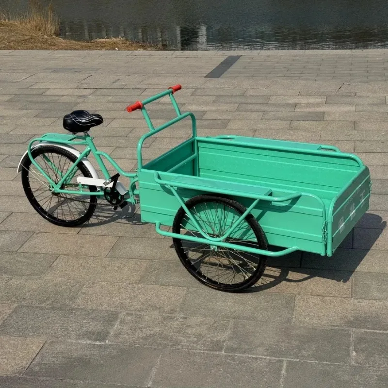 

[2026] Hot Salereverse Riding Three-wheel Reverse Riding Donkey Rickshaw Internet Celebrity Night Market Stall Props