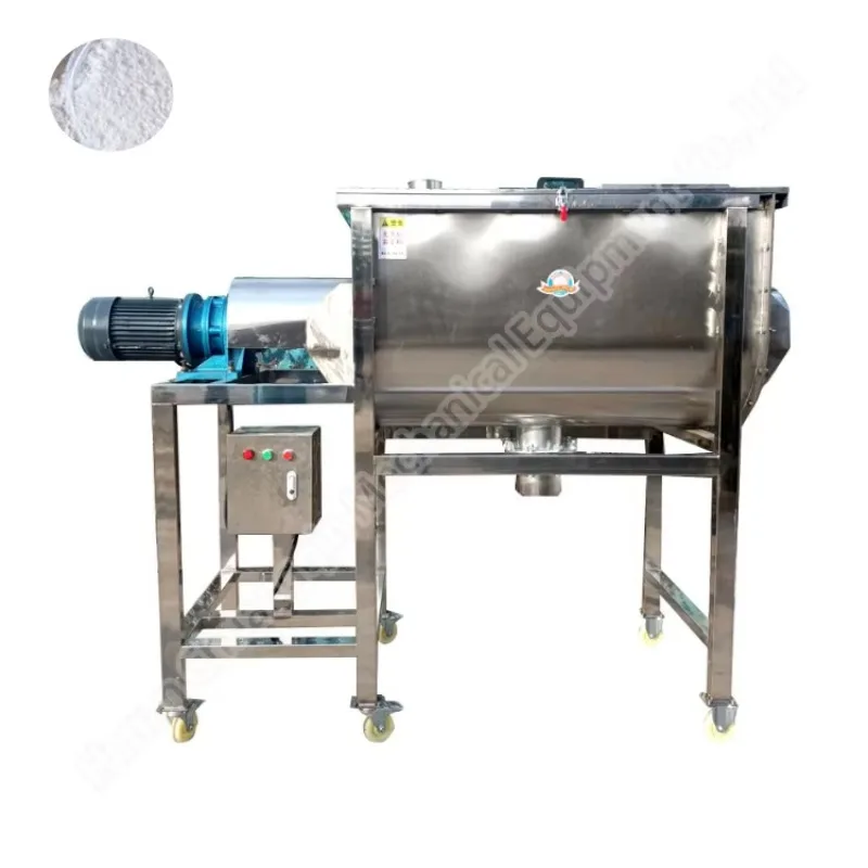 Industrial Mixer Powder 1000 L Putty Horizontal Ribbon Mixer Double Ribbon Mixer
