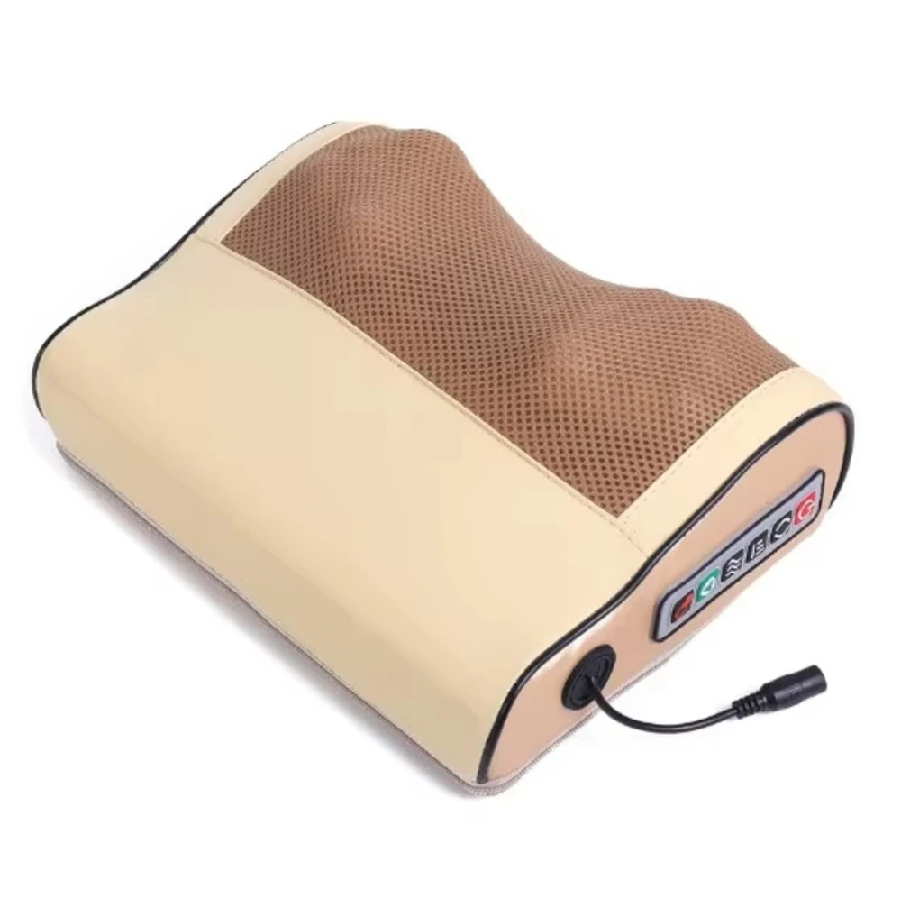 

Electric Heat Infrared Shiatsu Deep Kneading Massage Pillow for Relax Sooth and Relieve Neck Shoulder and Back Pain