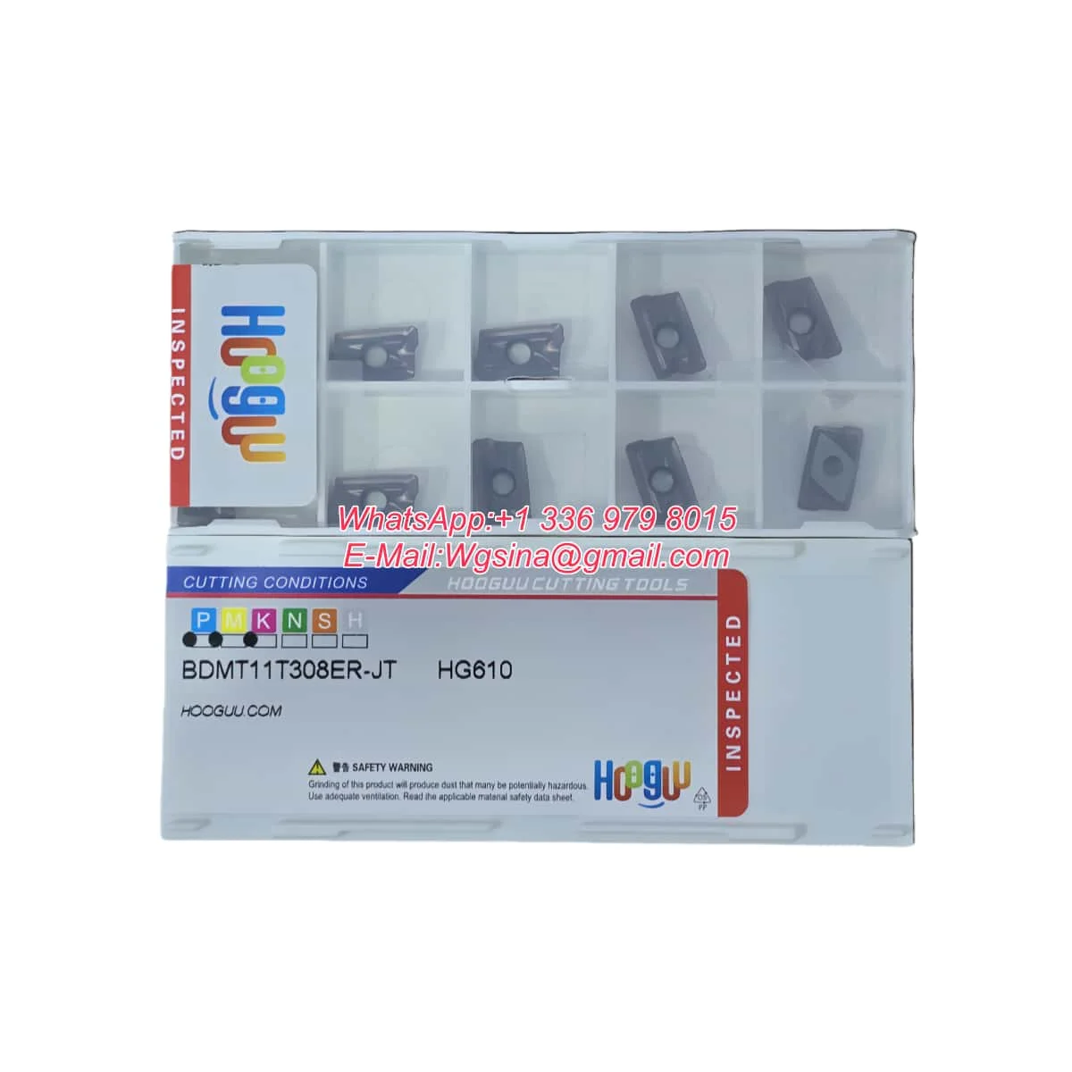 

Оригинальная фрезерная пластина HOOGUU BDMT BDMT 11T308 ER-JT HG610/630, режущие инструменты с ЧПУ