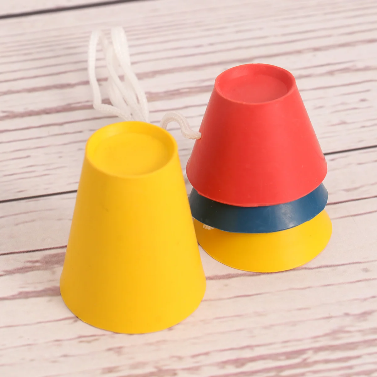 

4pcs Golf Tees Rubber Jumbo 14Mm 18Mm 24Mm 38Mm Yellow Red Winter Frosty Days Hard Ground Stable Tee Shot Non-Fly