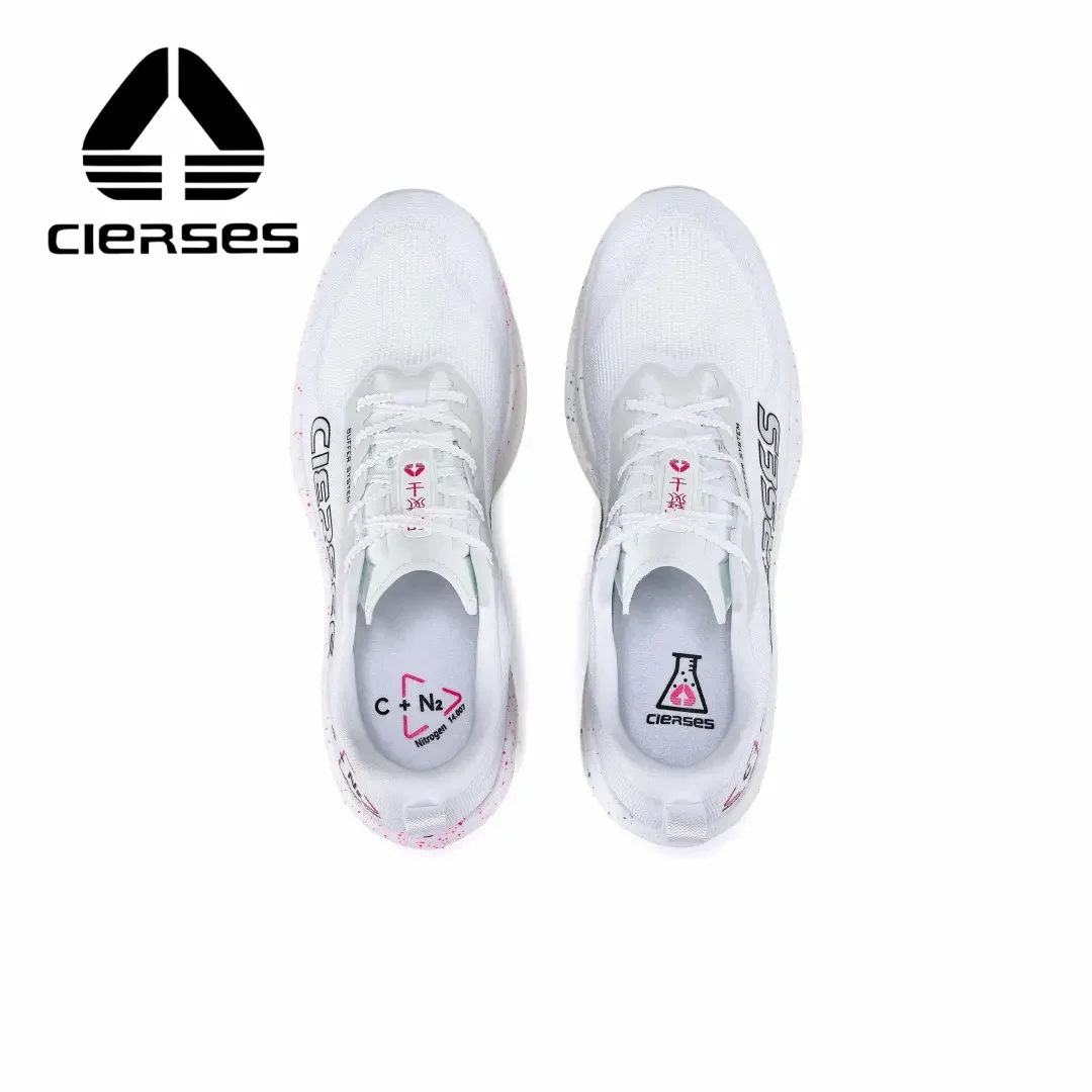 CLERSES C + N Dual Density Supercritical Track และ Field \ Air Cushion รองเท้าผ้าใบปาล์มเต็มรูปแบบแผ่นคาร์บอนวิ่งมาราธอนรองเท้า 2445