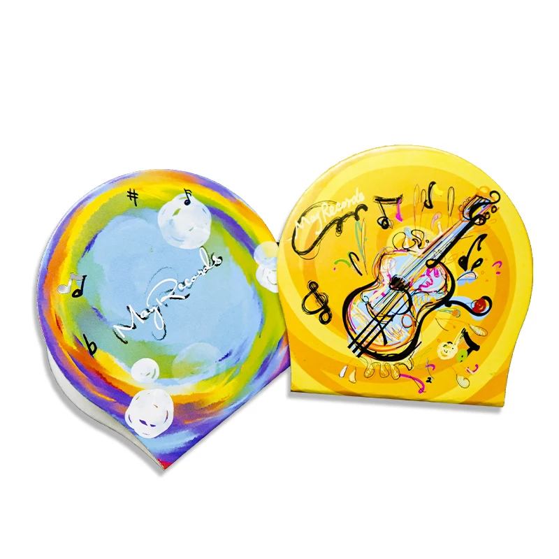 حار بيع 2 قطعة مسجل فينيل تنظيف حامي حصيرة القرص حامل واقية كم تنظيف القرص المضادة لبصمات الأصابع