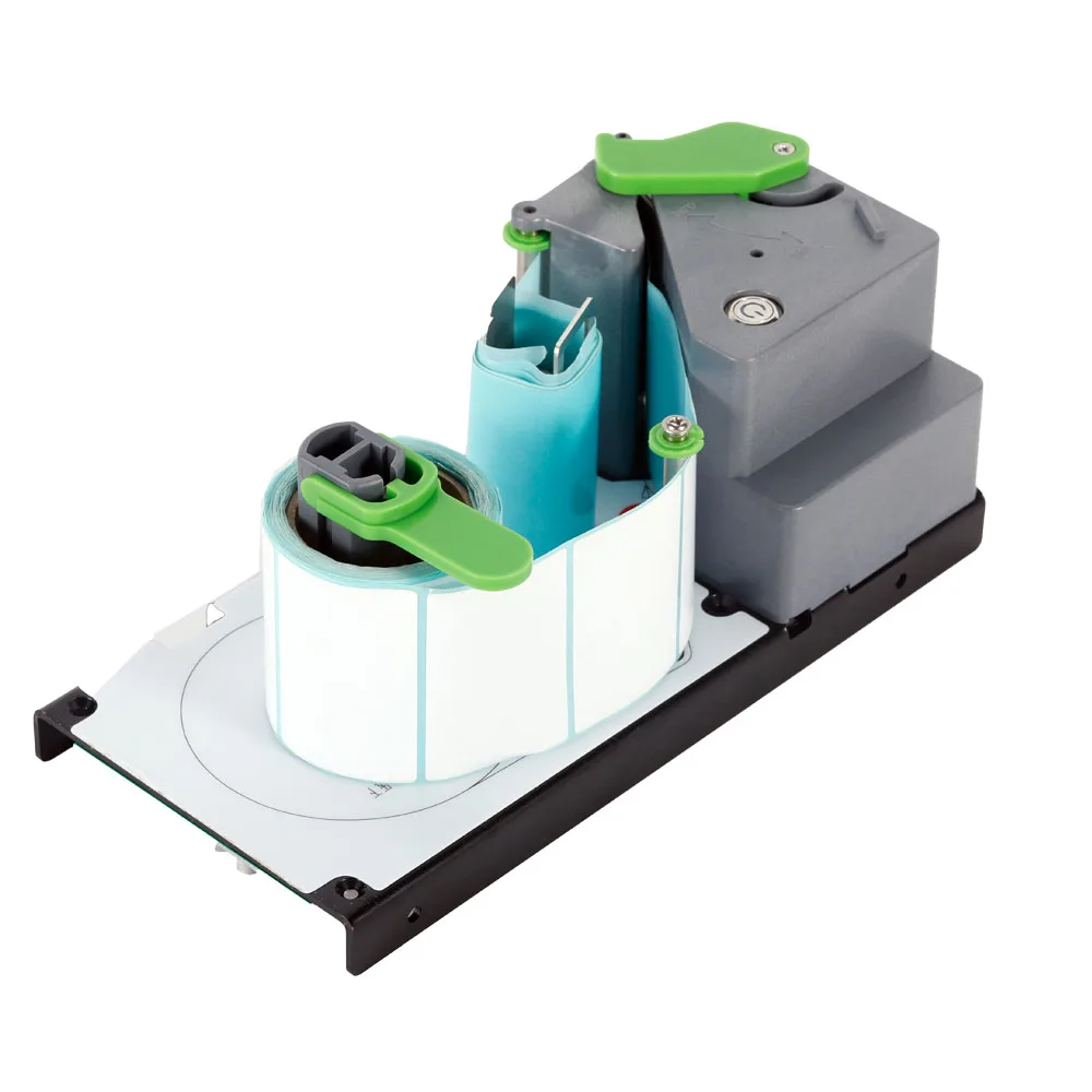 HSPOS HS-584 Embedded Printer with Peeler for Die-cut Label Black Mark Paper 150mm/s USB serial port LAN
