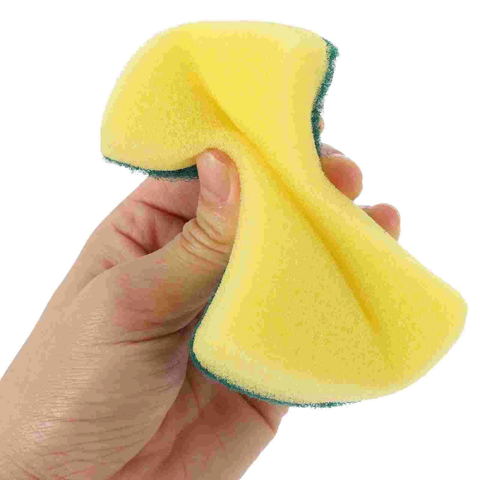 24 Pcs Dishwashing Sponge Scrub Wok Thicken Scrubber Scrubbers Pads Small Flatware