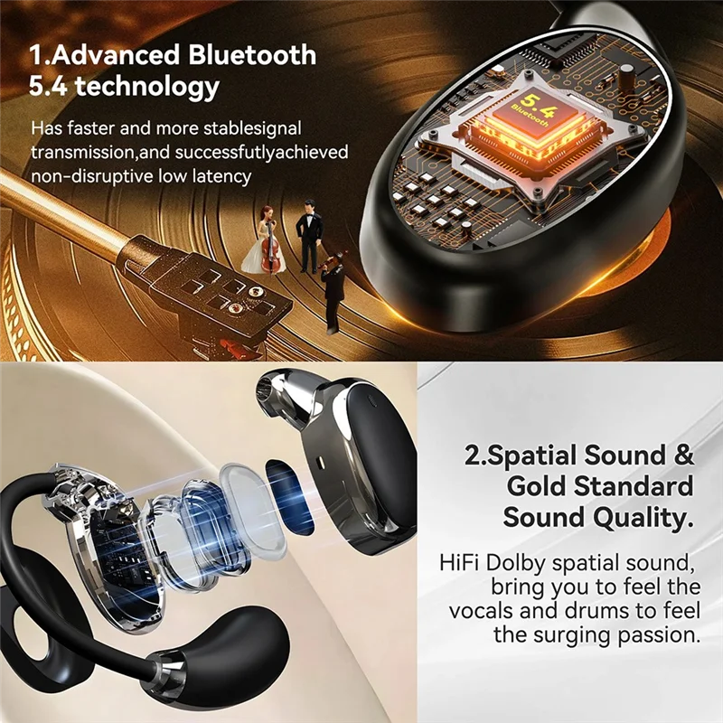 

B04C-Language Translator Наушники-вкладыши 150 языков Мгновенный высокоточный портативный белый