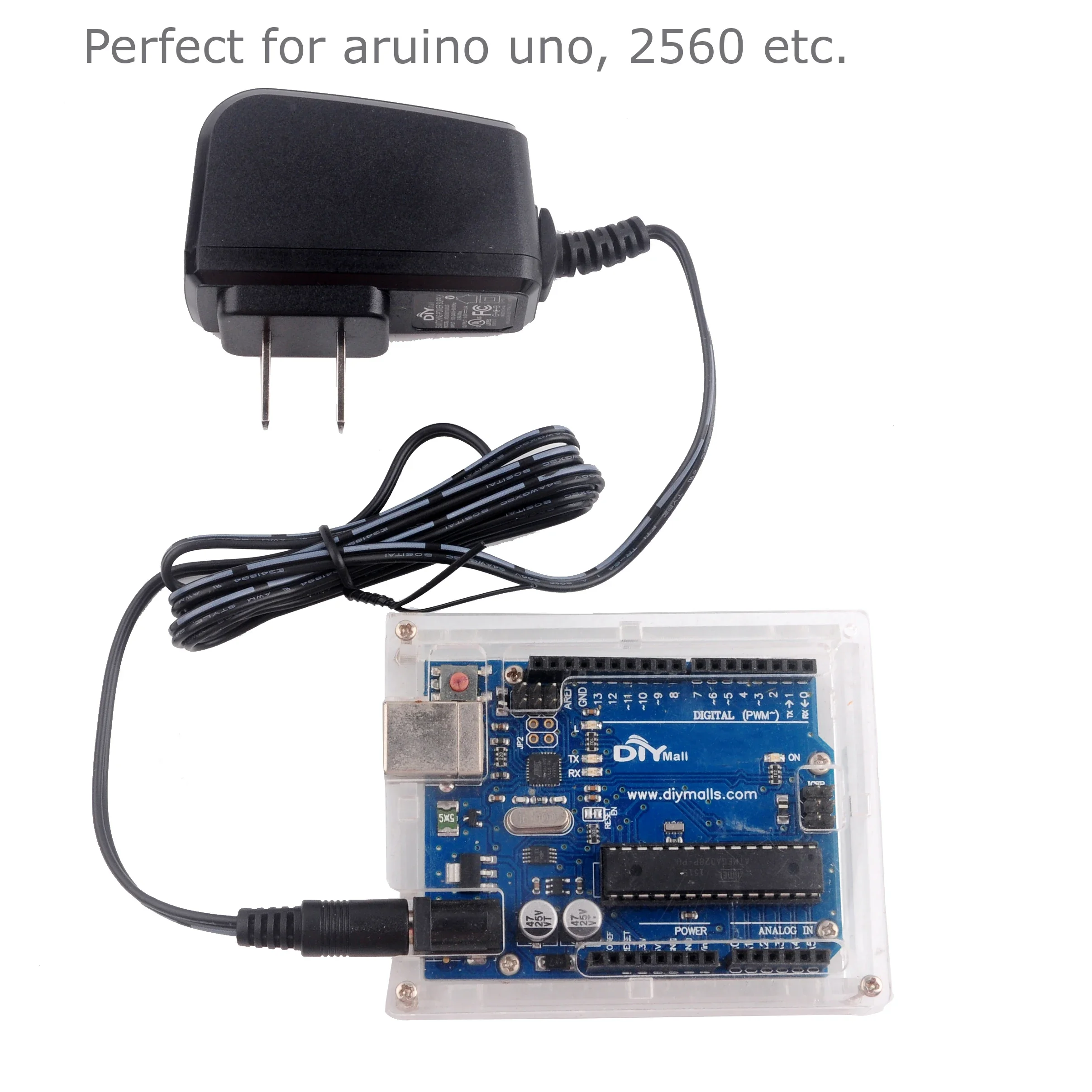 AC 100-240V to DC 9V 1A Power Supply EU Plug Adapter 5.5x2.1mm Connector for Microcontroller Board PC Peripherals Setup Tool