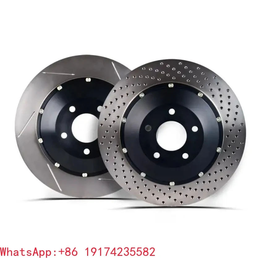 

Porsche Cayenne Turbo Brake Discs Iron and Steel Construction Specifically Designed for Model 9PA