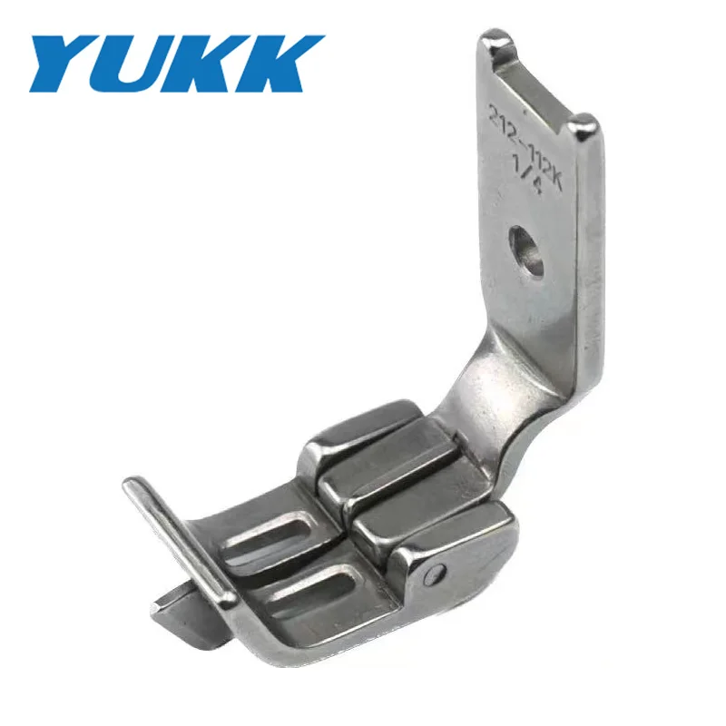 

212-112K Middle Edge Guide Presser Foot For Industrial Double Needle Sewing Machine JUKI BROTHER LT2-B842 SINGER 112 Accessories