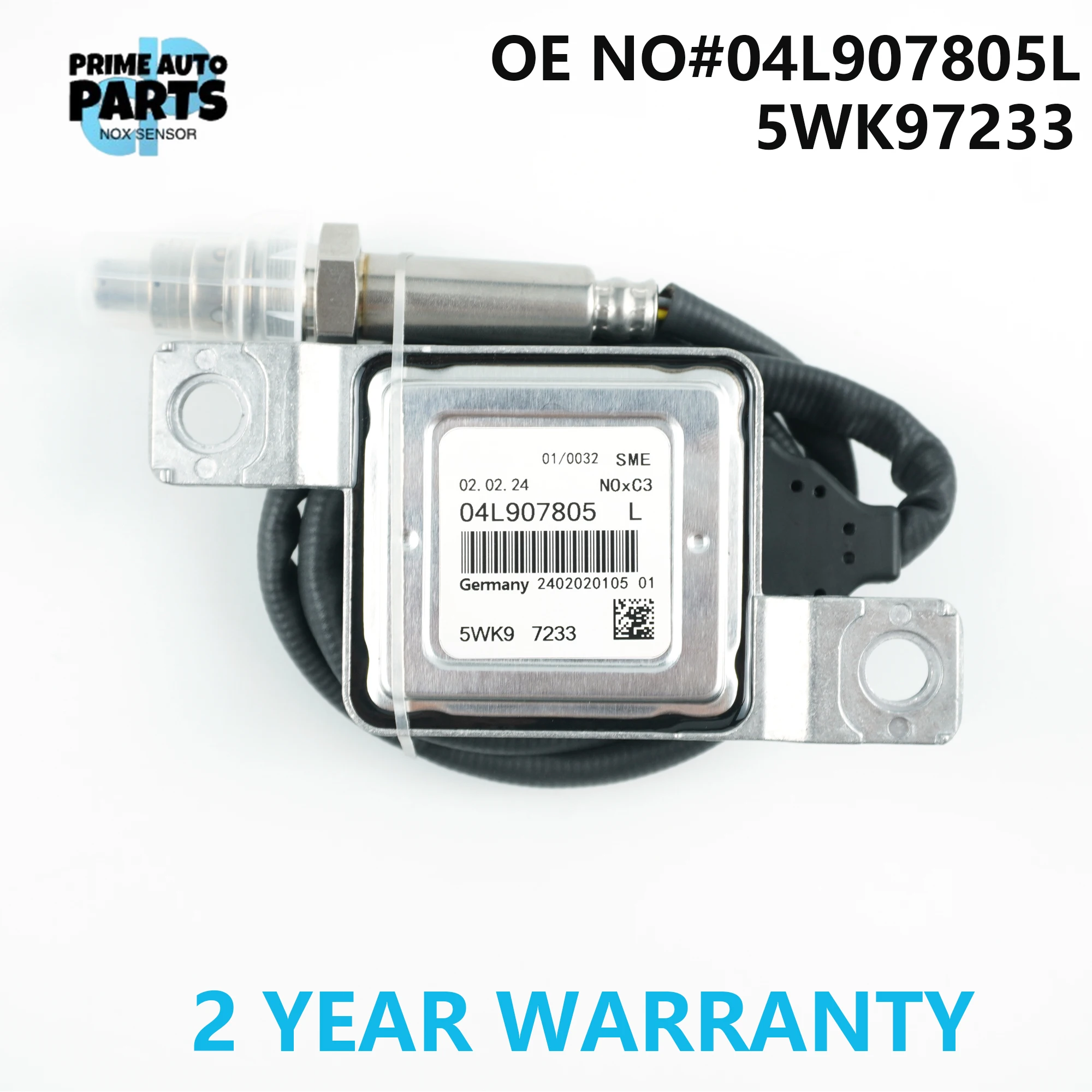 

Датчик оксида азота (NOx) 04L907805L 5WK97233 для Audi Q3, Volkswagen VW Sharan, Tiguan, Seat Alhambra, Skoda 8U MPV SUV 5WK97