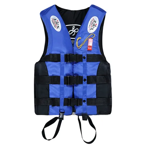 Imagen 2 del producto Chaleco salvavidas para natación y navegación, traje de supervivencia para esquí, chaleco salvavidas de poliéster para exteriores, silbato para niños y adultos, 2024 S -XXXL