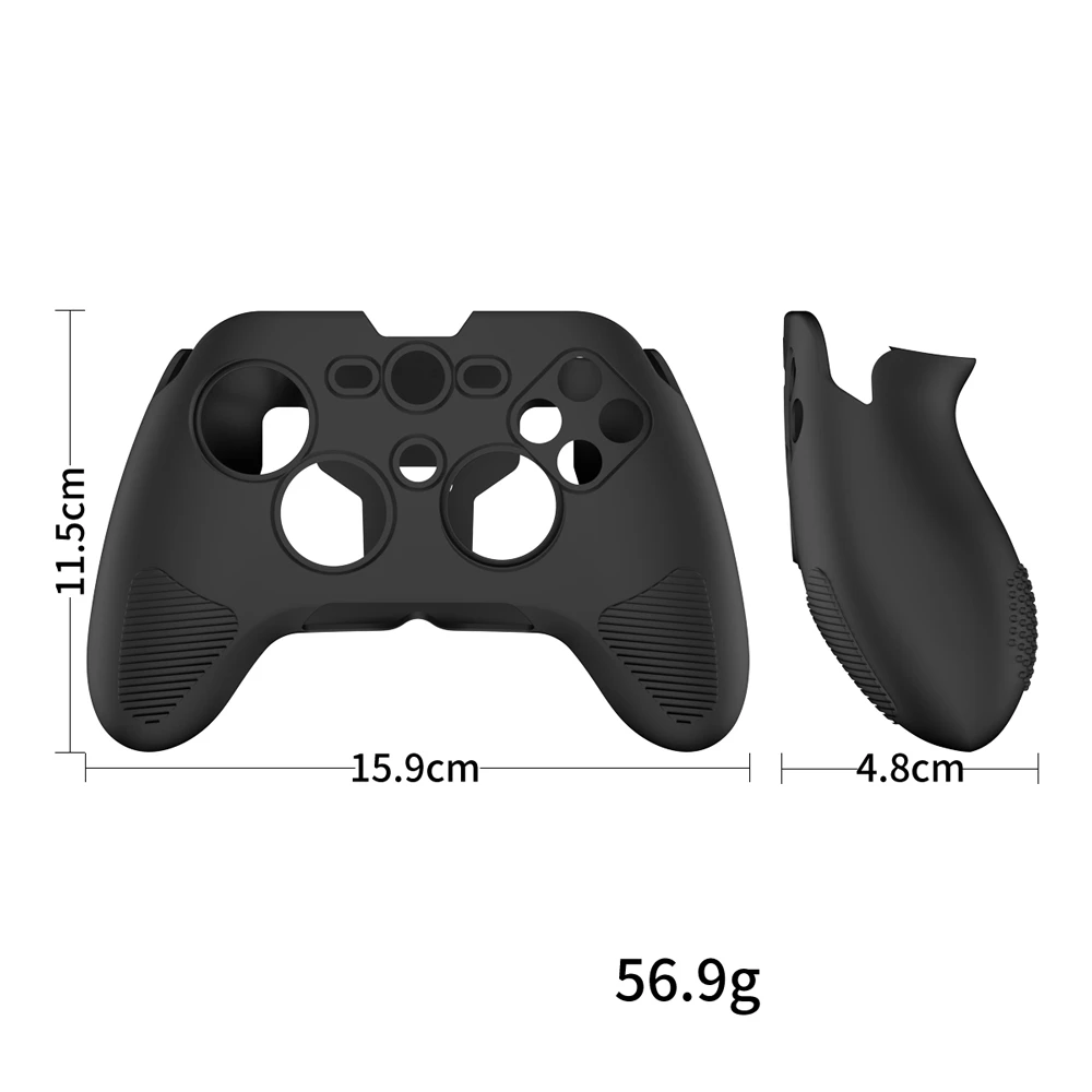 Para scuf valor pro controlador de jogos silicone capa protetora anti gota à prova de poeira caso de pele macia acessórios do jogo