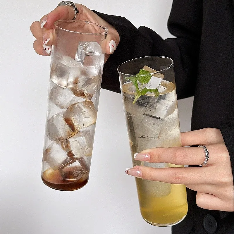 

1/2/4/6 шт. японская прямая чашка, бокал для коктейлей, прямая чашка, сок, вода, кофейный стакан, вино, чай, чашка для молока, чашка для напитков, кухонные инструменты