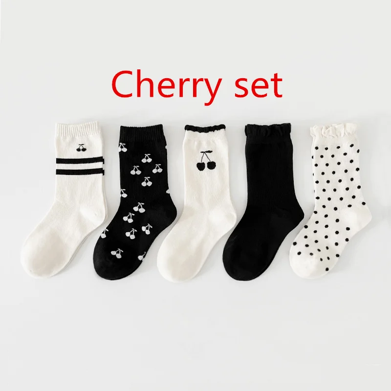 Children Socks Baby Girl Boy Autumn Winter Socks Kids Child Korean Style Fashion 1-8Y