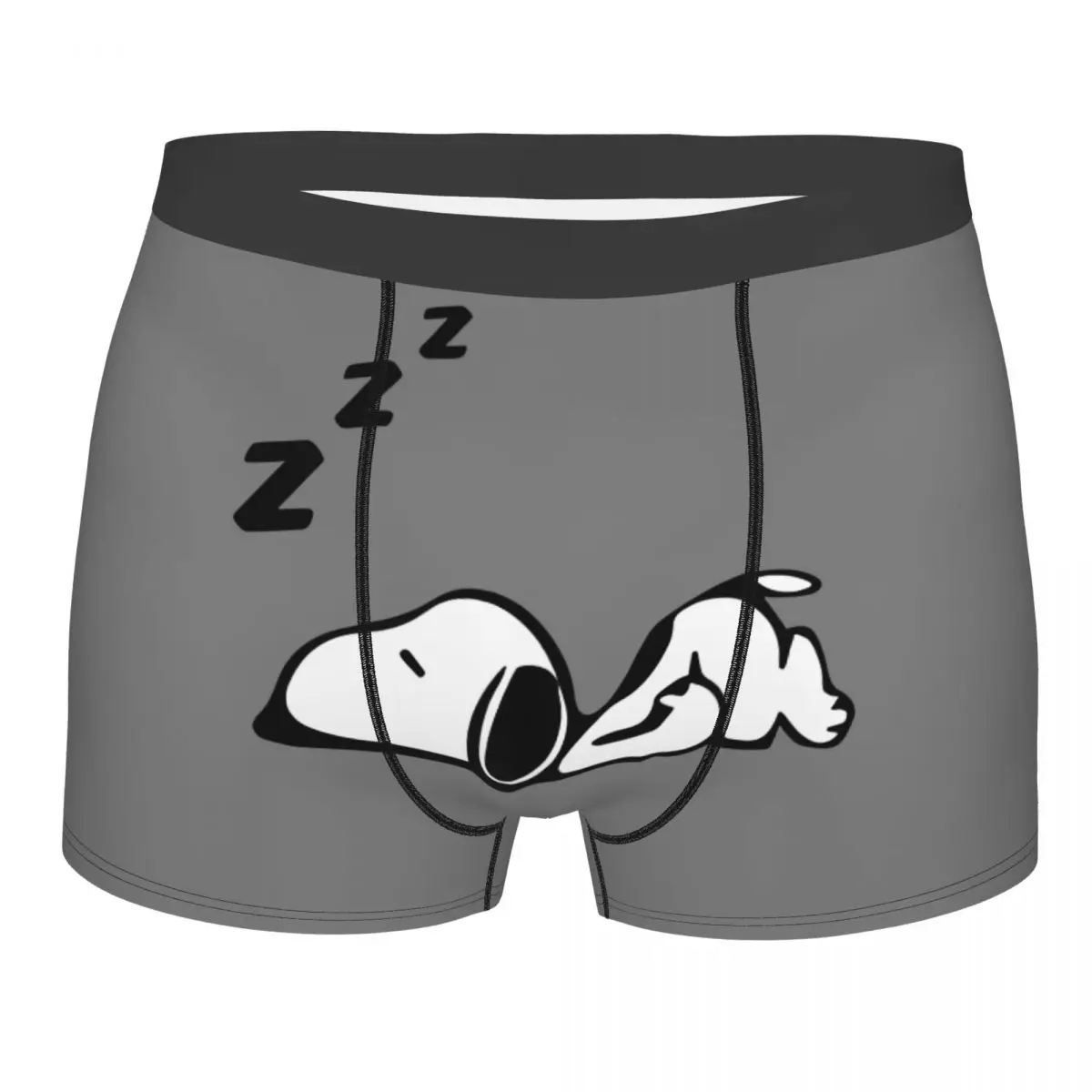 

Мужские трусы-боксеры с милым мультяшным рисунком S-Snoopys, нижнее белье, крутые трусы