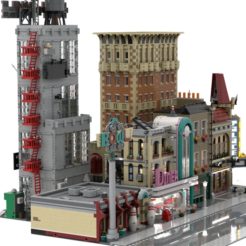 2297pcs MOC Millenium Biltmore Histroic Hotel Module Model Toys Building Blocks Architecture Christmas Gift Kids DIY Brick Idea