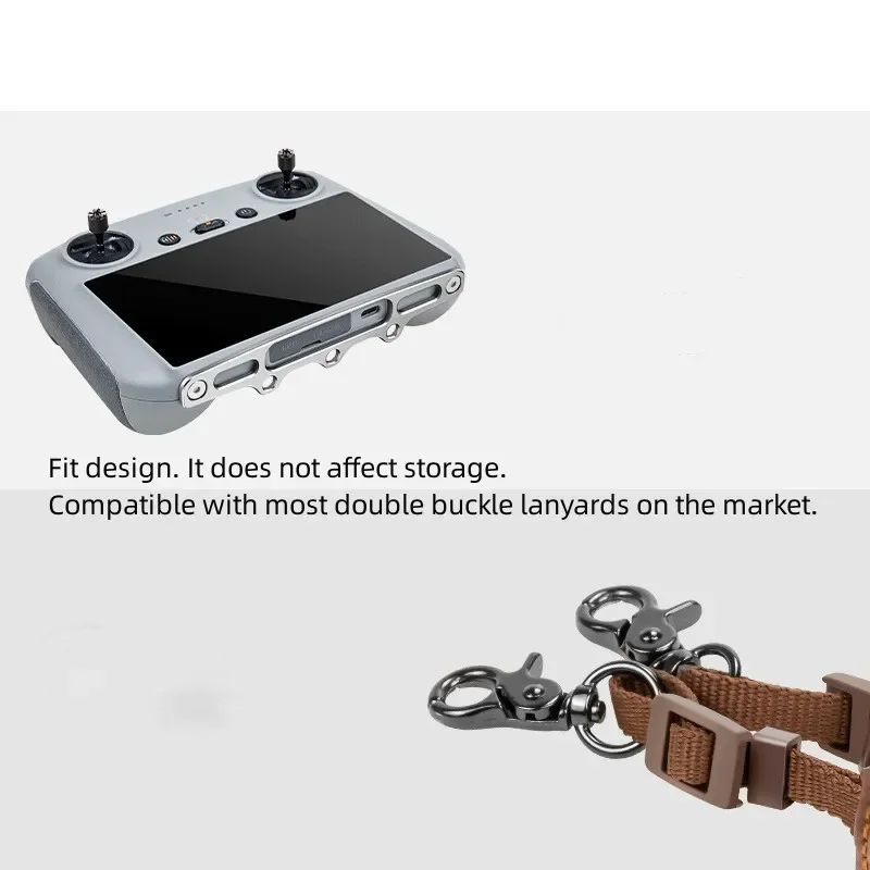 For DJI RC Remote Control with Screen Hook Buckle Holder Strap Neck Lanyard Board for DJI Mini 3 / Mini 3pro Drone Accessories