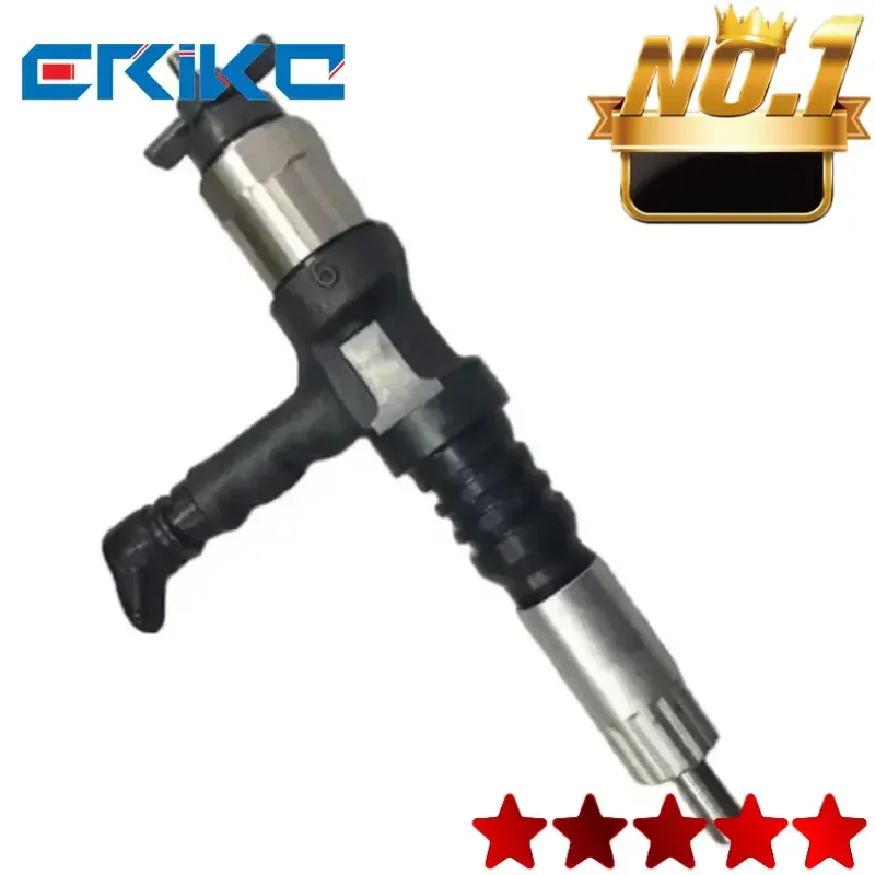 095000-6291 Common Rail Inyector 095000-6290 6245-11-3100 Diesel Fuel Injector Nozzle for DENSO Komatsu 6D170 Engine 6245113100