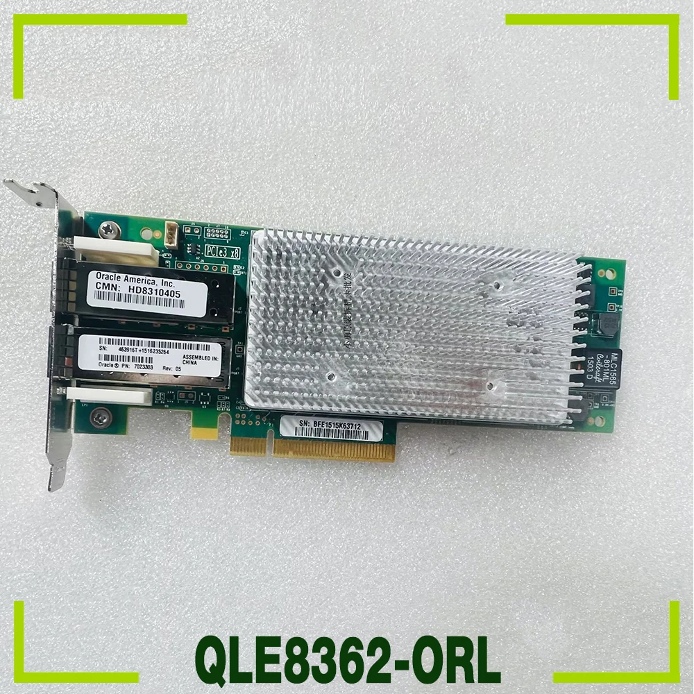 

QLE8362-ORL для двухпортовой оптоволоконной карты Sun T7-4 7101674 7023303 16 ГБ