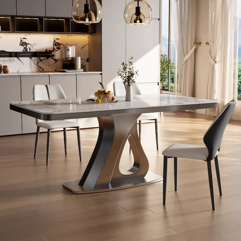 

Unique Designer Dining Tables Minimalist Party Modern Italian Kitchen Table Extending Nordic Mesas De Comedor Furniture For Home